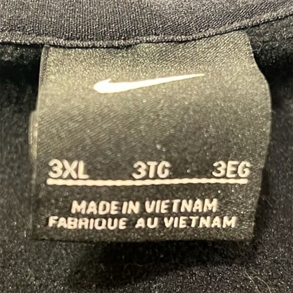 Nike Georgia Bulldogs 3XL Full Zip Hoodie Black Red Swoosh Fall 2018 - Picture 7 of 10